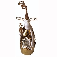 Новогодний декоративный подсвечник "Лось" 17321 артикул 6022a.